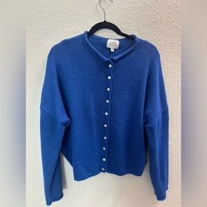 Thing Between Blue Button-Up Cardigan